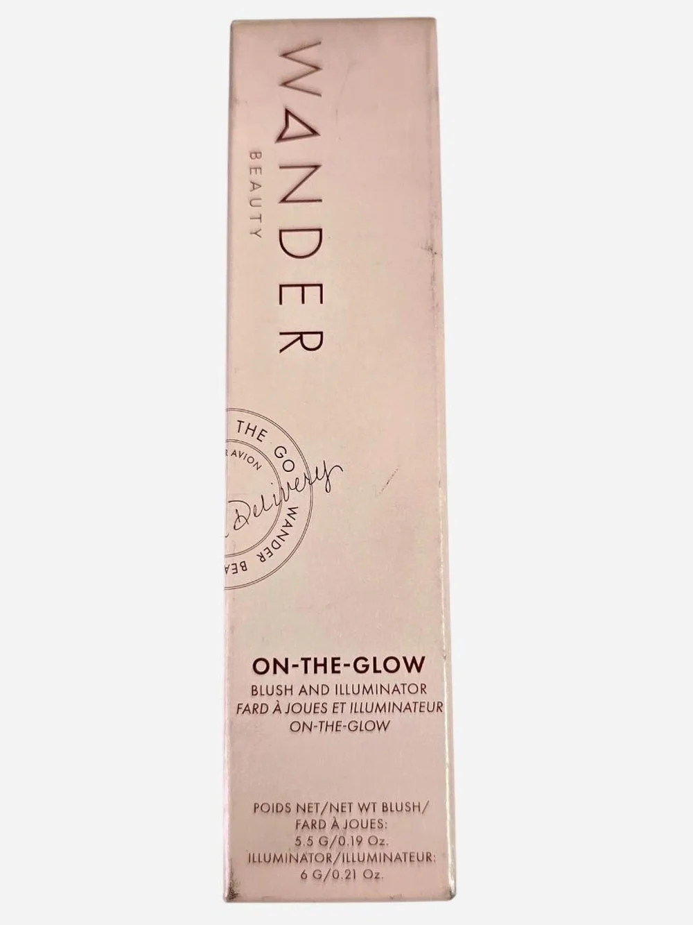 Wander Beauty On-The-Glow Blush/Illuminator Duo in Strawberry Fields & Nude Glow
